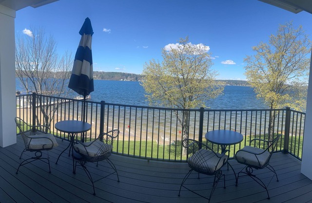 Paugus Bay Brand New High End Waterfront Condo Spectacular Sunsets!