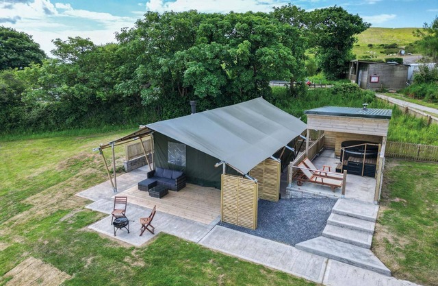 Paviland - Safari Glamping Tent - Llangennith