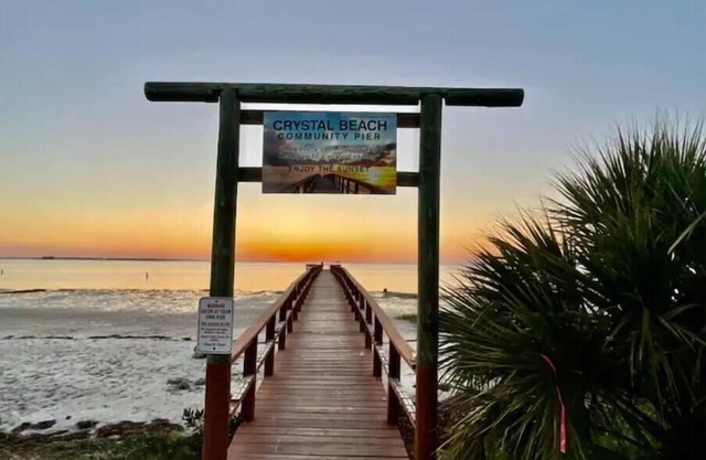 Peaceful beach vacation