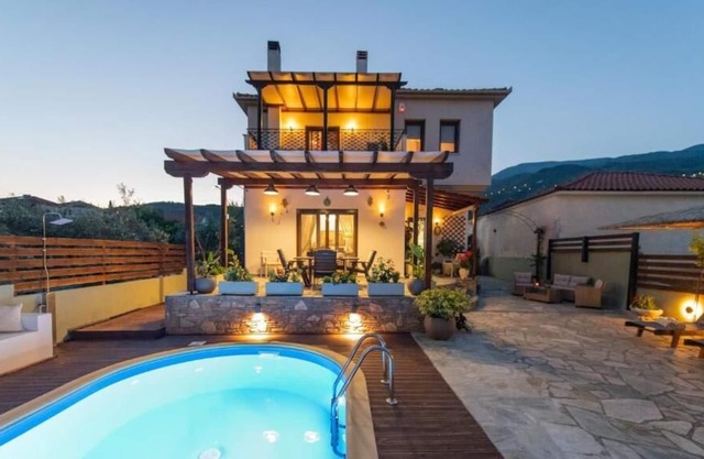 Pelion Fylira Oasis - Private Seaview Getaway