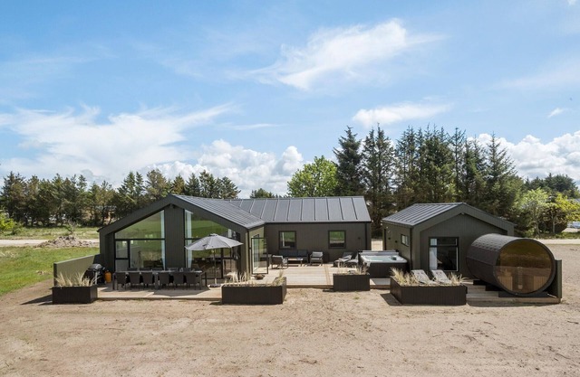 Pet friendly home in Saltum with sauna