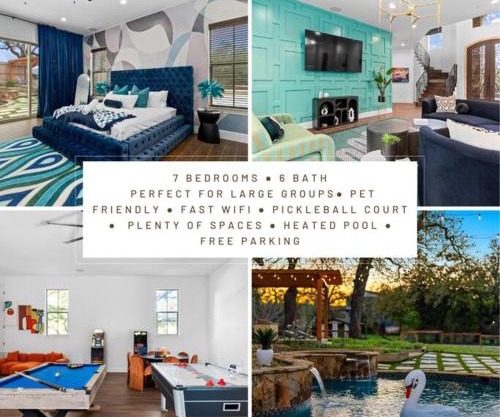 Pet friendly Retreat in Austin with Pool-Backyard