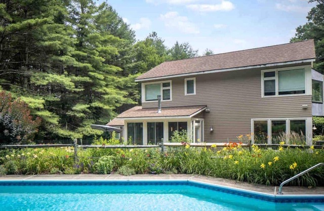 Picturesque home sited on over three acres of land, renovated, heated...