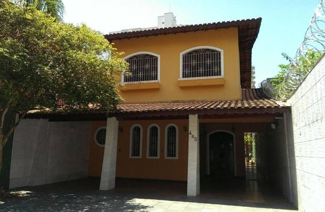 Praia Grande - Vila Caiçara 4-bedroom house with pool and barbecue -