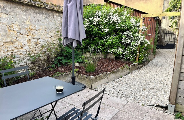 Pretty little house with garden, in the center of Provins