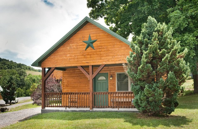 Private cabin with two double beds (sleeps 4)