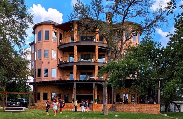 Private four-storey lake front estate
