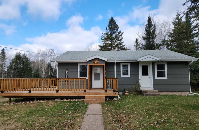 Private getaway on 23 acres. Full access to snowmobile/UTV trails from property!