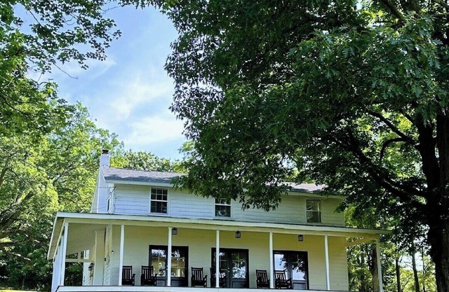 Private modern Farmhouse on 5 acres with stunning views of Seneca Lake