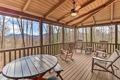 Private Sapphire Valley Resort Cabin with Mtn Views!