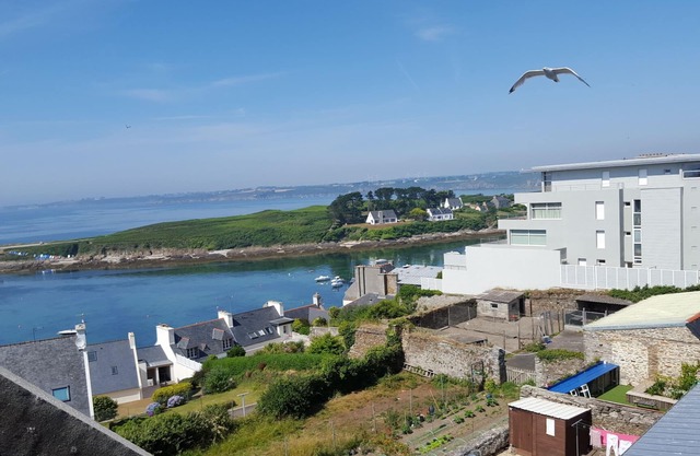 PROMO -20% from 28 to 04/18/18 Apartment with view on the Kermorvan peninsula