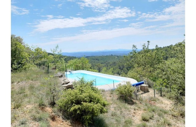 Provencal Mas with pool in the middle of the olives tree