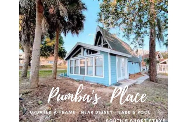 Pumba's Place, FUN, A-frame, Lake, Pool, Disney, theme parks and more!