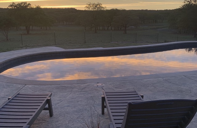 Quiet, country getaway with pool, hot tub and sauna