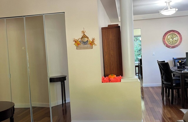 Quiet cozy room with a private Half-bath and shared shower