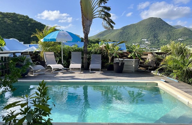 Quiet studio with private pool and garden