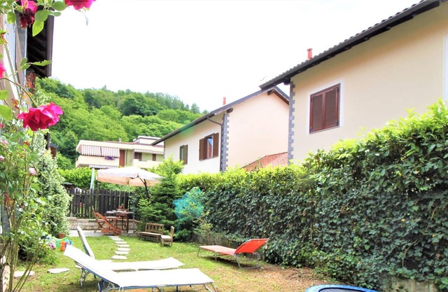 Rainbow House on Lake Orta With