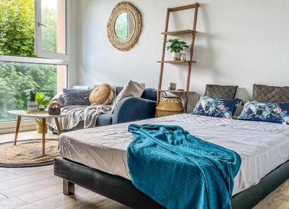 RANGUEIL - Studio confortable proche hôpital et université, parking