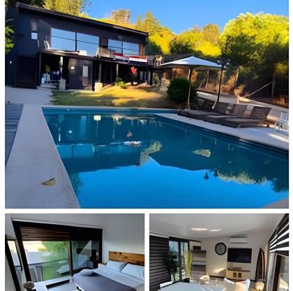 Rapel Casa Lujosa piscina privada, acceso Lago