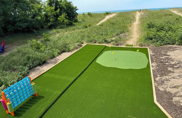 Renovated Beach House located Right On Lake Michigan