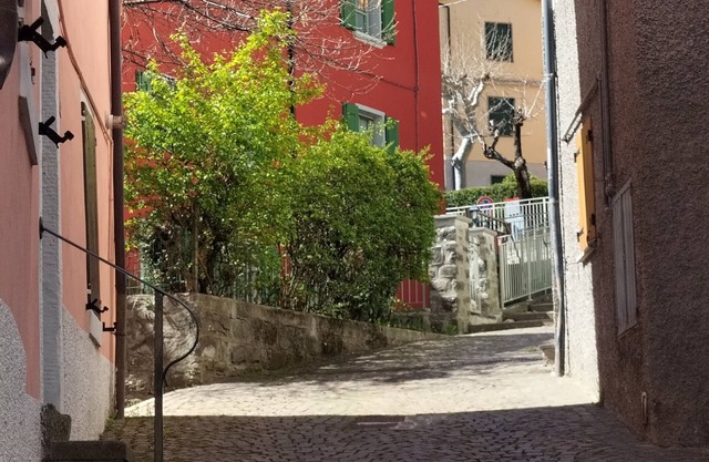 Renovated historic house in the Borgo Antico in Gaggio Montano Bolognese Apennines