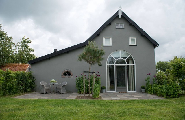 Renovated rural stable near the sea.