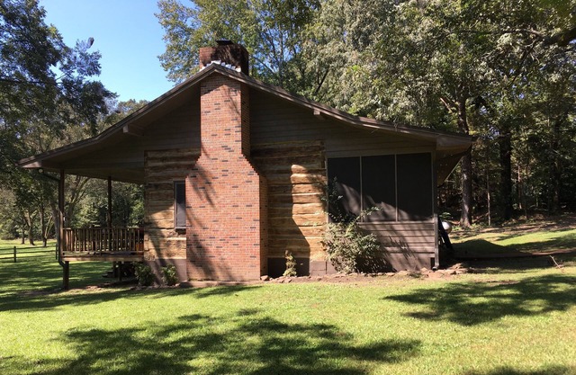 Restored log cabin circa 1847. Located 20 minutes from Oxford, MS.