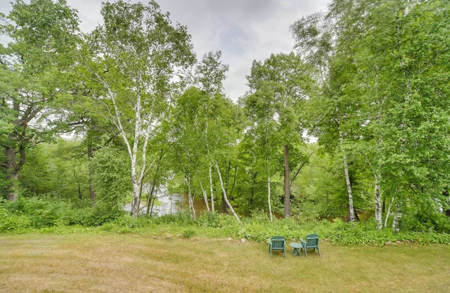 Riverfront Bliss in Rice Lake: Deck, Grill & Hike!