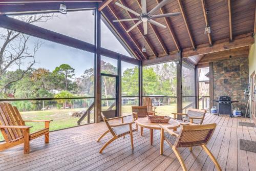 Riverfront Fishers Paradise in Florida with Dock!