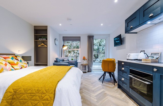 Rock Mill | Deluxe Studio with Private Terrace