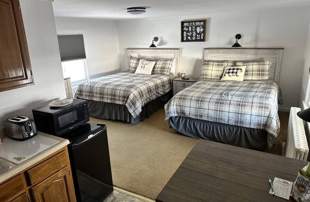 Room 108 with two queen beds