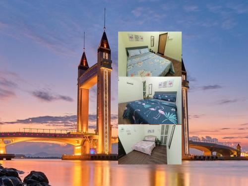 Roomstay Kuala Nerus Gated Parking - 6m to Beach & 15m to Drawbridge