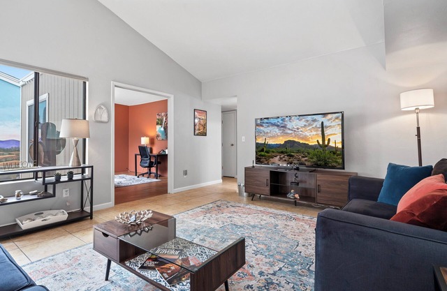 Roomy Townhouse w/Private & Fenced Backyard and Cozy Patio, Dog-Friendly!