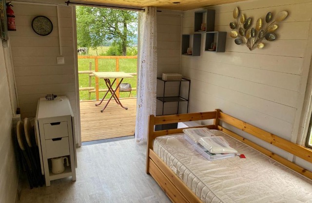 Roulotte dans le Morvan