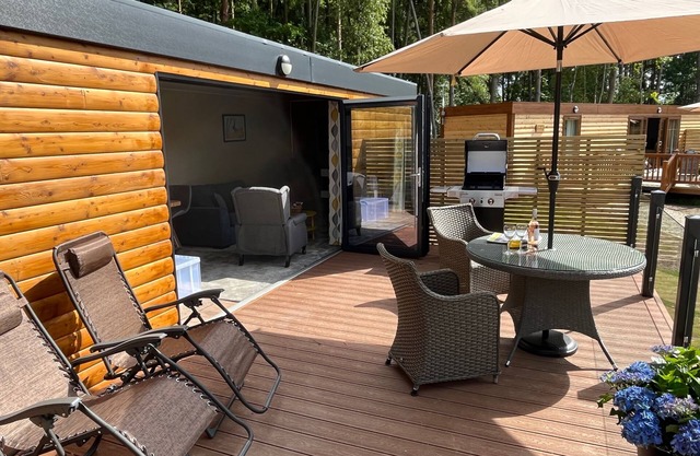 Rowan Boutique Lodge for couples with a dog