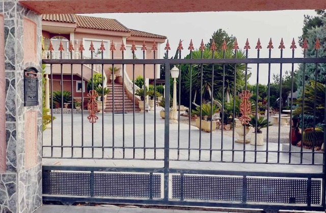 Rural house in rustic farm