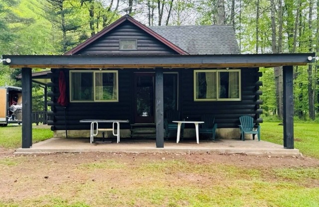 Rustic Cabin on beautiful Little Pine Creek