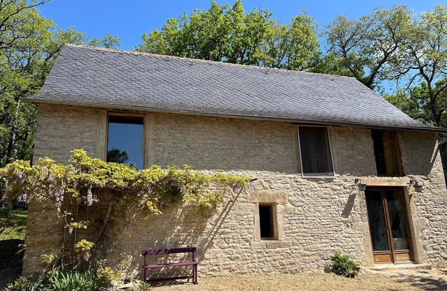 Rustic French Barn with Pool for Families. Perfect for Outdoor Adventures!