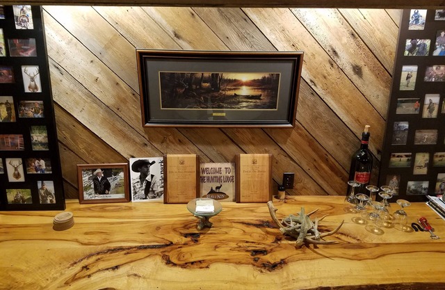 Rustic lodge getaway.