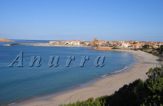 Sardinia-a 30 m from the beach-Anurra-Isola Rossa3:Marino