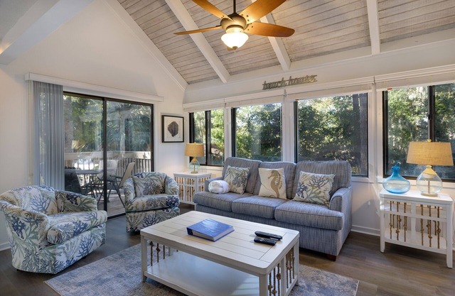 Sea Pines Home w/Loft | Close to Beach, Nature Views, Bikes