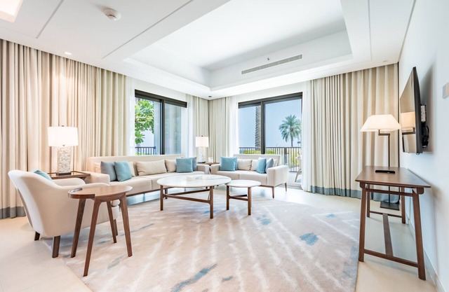 Seafront 4BR Apartment with Assistant Room in The Address Fujairah Residences Block B, Fujairah