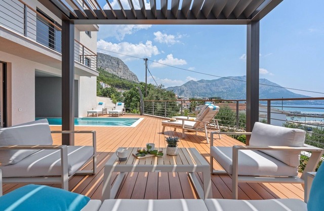 Seaview Villa Calma with Jacuzzi, Media room