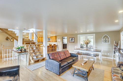 Secluded Bigfork Cabin with Yard and Fire Pit!