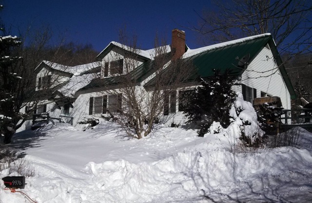 Secluded large country home for big groups with giant open yard for outdoor fun.