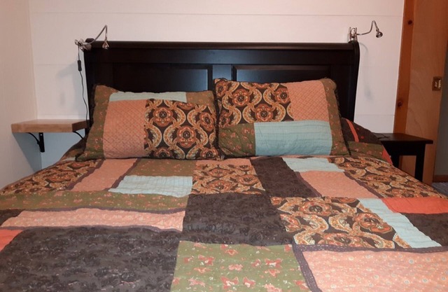 Secluded Log Cabin with View of Beaver Ponds