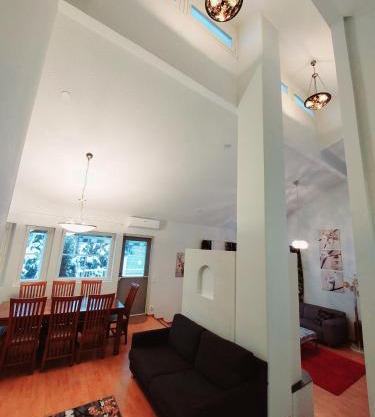 Semi-detached house with sauna