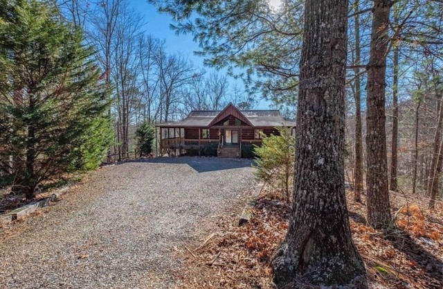 Serene Blue Ridge-Ocoee cabin, FULL porch, fireplace, pool table, pet friendly