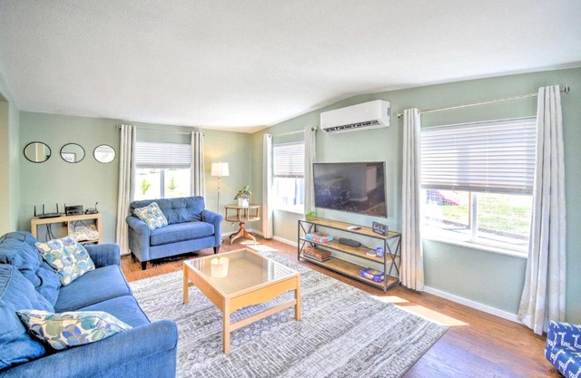 Serene Sequim Retreat with Deck Pets Welcome!