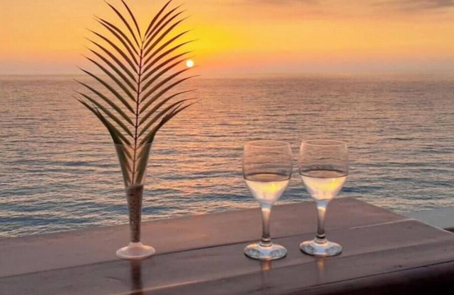 Silvia's romantic Byblos beachfront Duplex with an amazing sea view